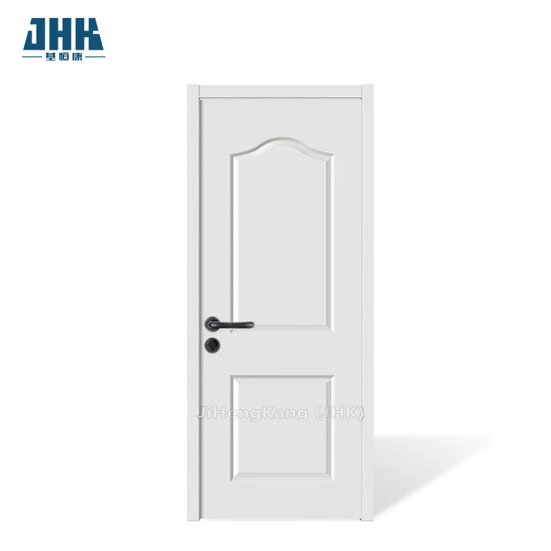 JHK-002 2-панельная арочная белая комнатная дверь вентиляционная панель двери на заказ хорошее качество китайская фабрика