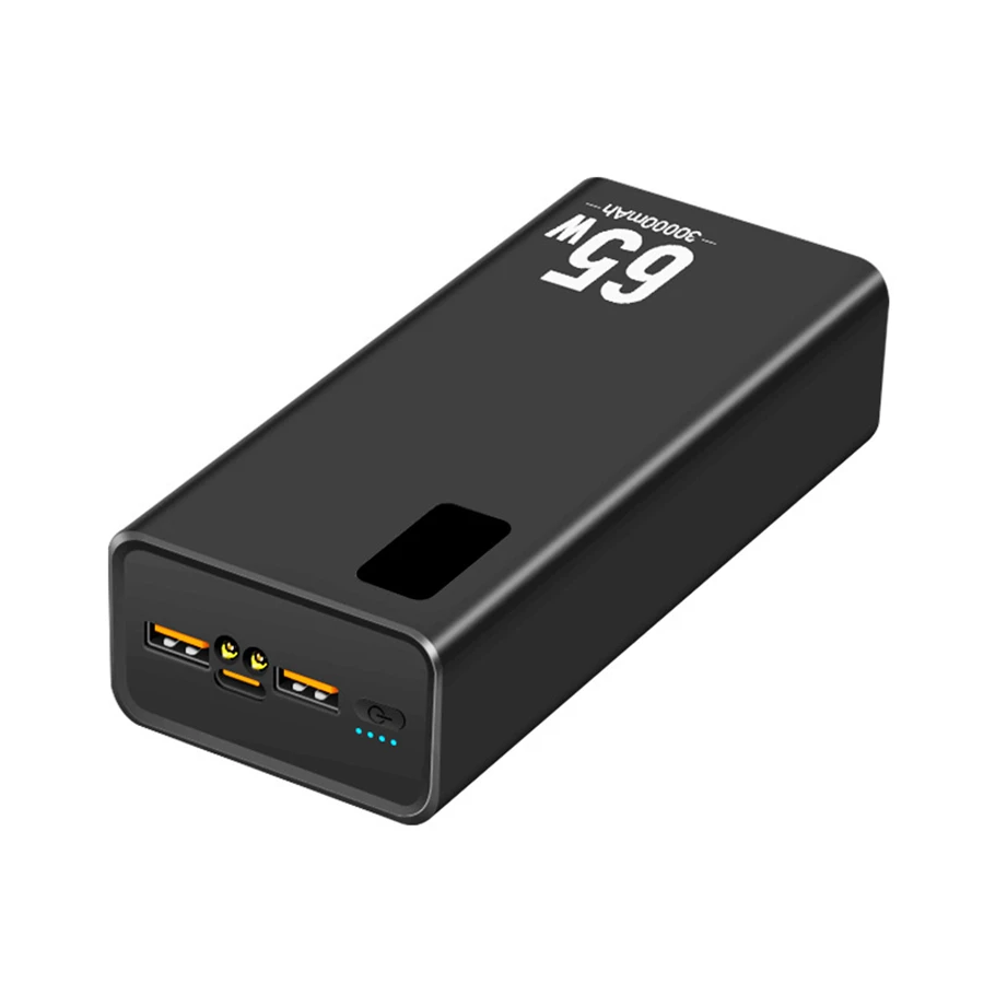 Oem Logo Business Gift Newest Notebook Charger PD65W 300mah Powerbank High Power Tablet Phone Computer Mobile Power Bank CE