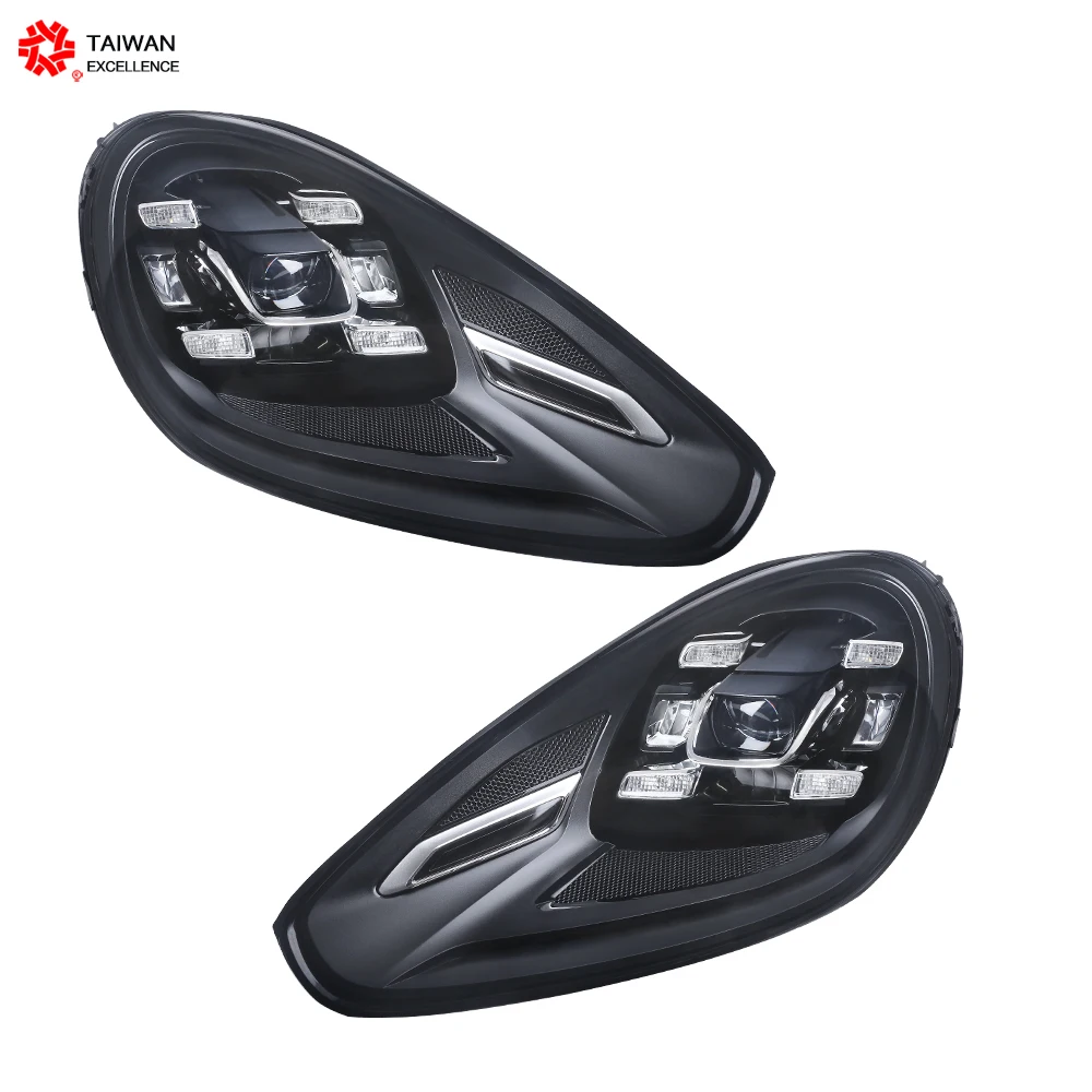 LED headlight headlamp assembly for Porsche cayenne 2015-2017 headlamp headlight plug and play upgrade to GTS styles,without AFS