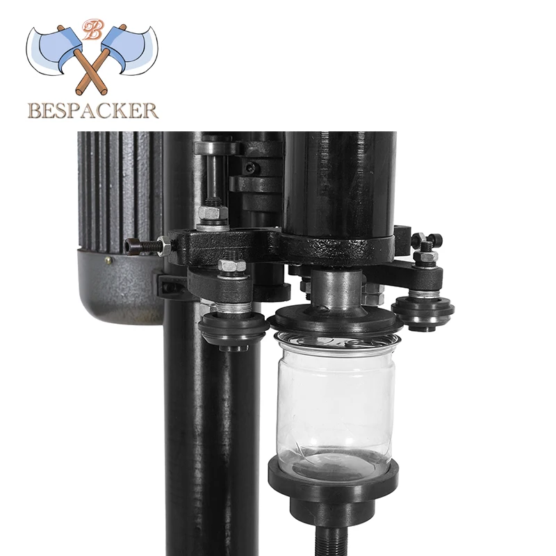 Bespacker TDJ-160 tin can sealer /bottle sealing machine/can seaming machine