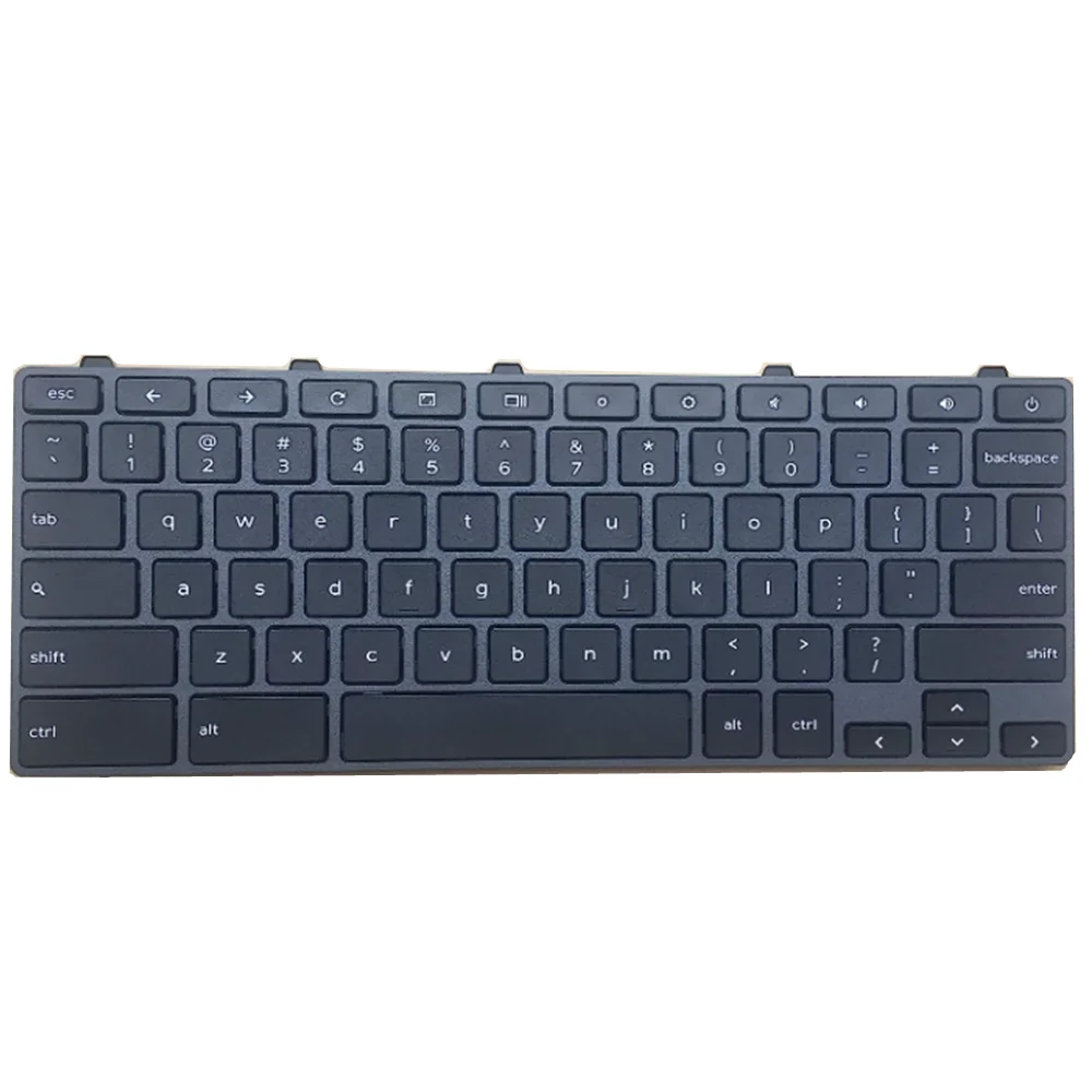0D2DT For Dell Chromebook 11 3100 Replacement Keyboard w/Power Button