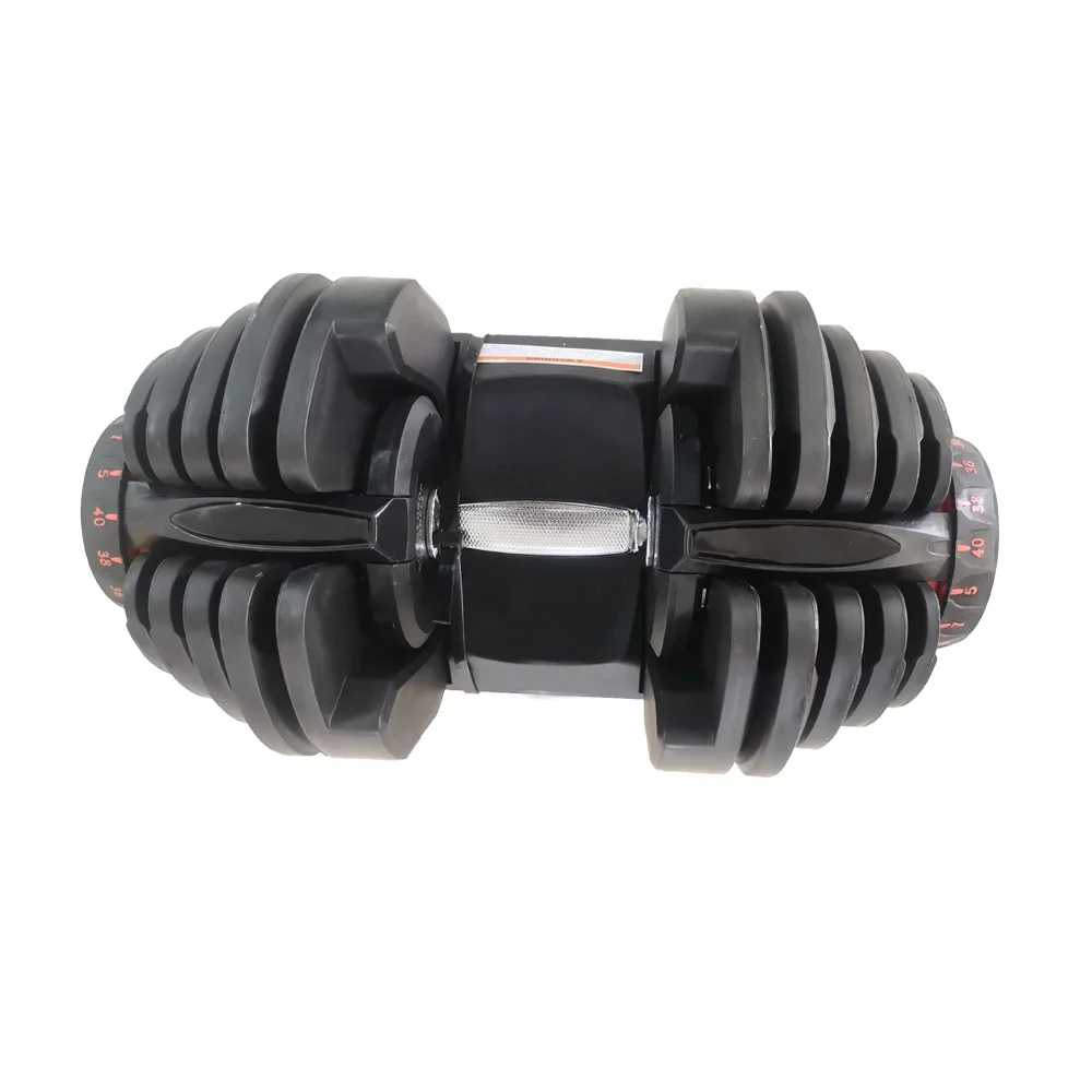 
2020 hot sale adjustable dumbbells 40kg/90lbs 