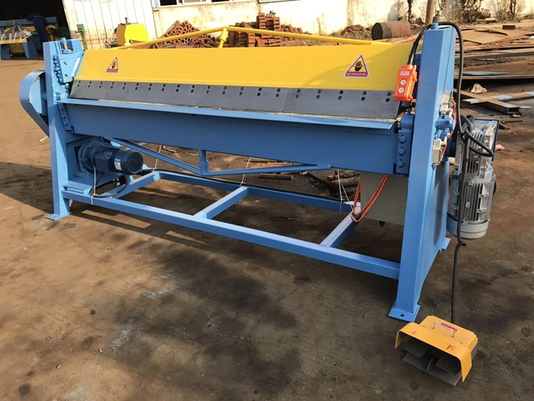  Metal folder electric steel metal folding machine for GI plate bending
