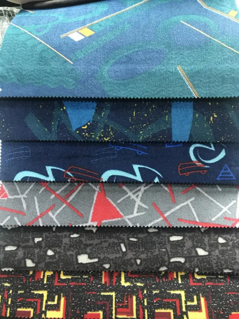 100% Polyester Printed Auto Fabric for Car Seat Cover