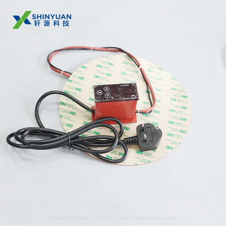 200W 24V Silicone Heating Mat Car Fuel Filter Heater