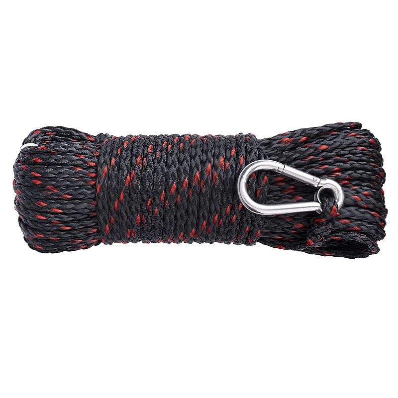 Hollow Braided PP-Polypropylene Anchor Line with Snap Hook or Spring Hook