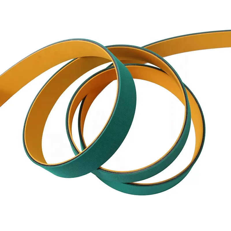 Professional supply efficient layer nylon rubber flat belt for paper industrial