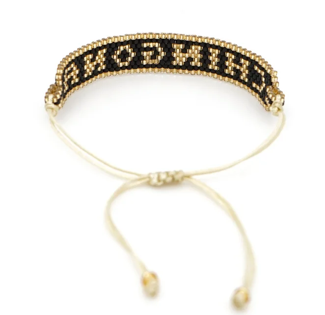 Manufacturers promote Japan imported beads Miyuki Chigona letter bracelet