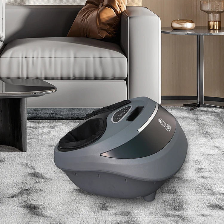 Hi5 Shiatsu Foot SPA Heat Infrared Vibration Air Compression Heating Electric Roller Leg Calf Machine Foot Massager