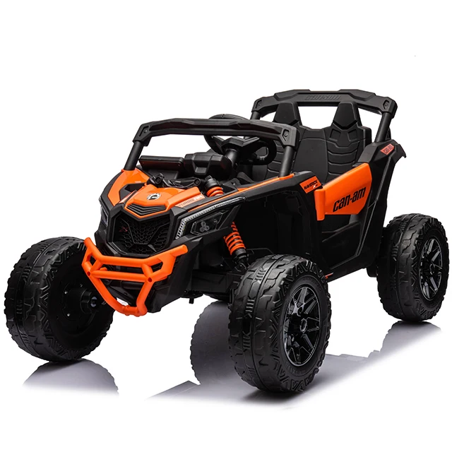 2023 New 4x4 Side by Side Battery Powered Can-Am Maverick Electric Car for Kids Ride on Car W/Remote Control Ride on UTV