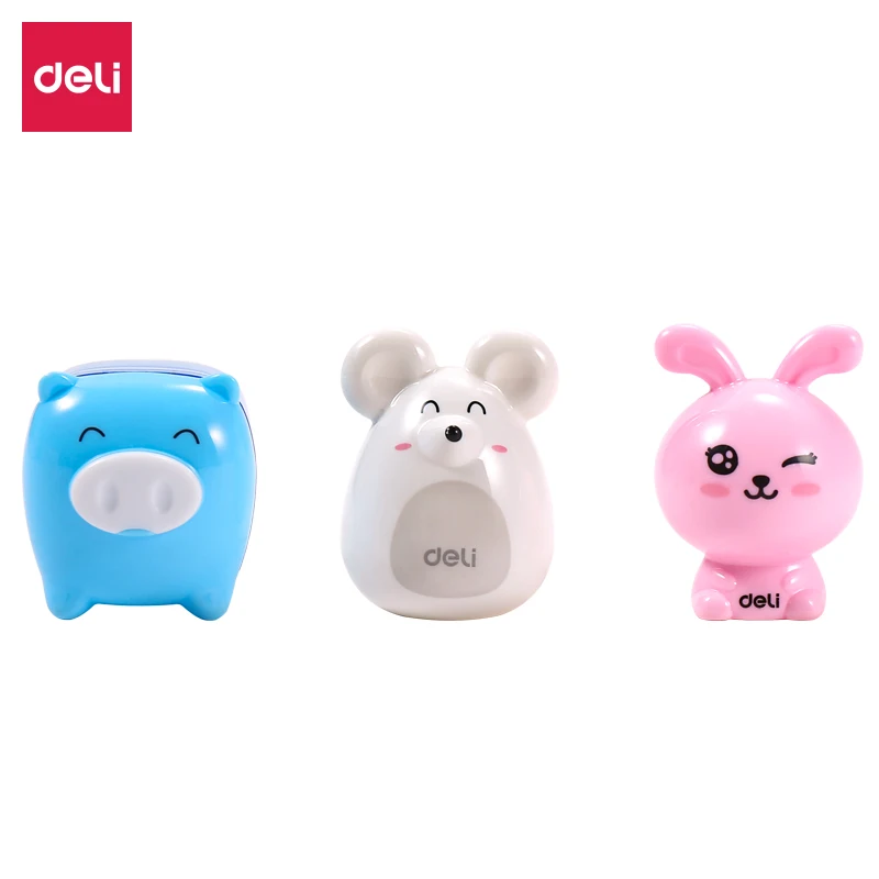 Супер легкий вес для хранения отходов новый семестр серии детский Офис милая свинья офисная машина ручная точилка карандашей