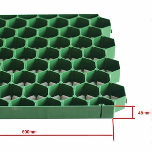 Plastic Grass Paver gravel grass grid  permeable pavers planting hdpe plastic grass grid gravel stabilizer