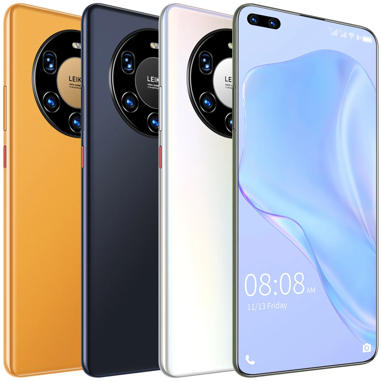
Big Screen Mate40 Pro 7.3 inch Mobile Phone 8+256GB android unlocked smart mobile phones 