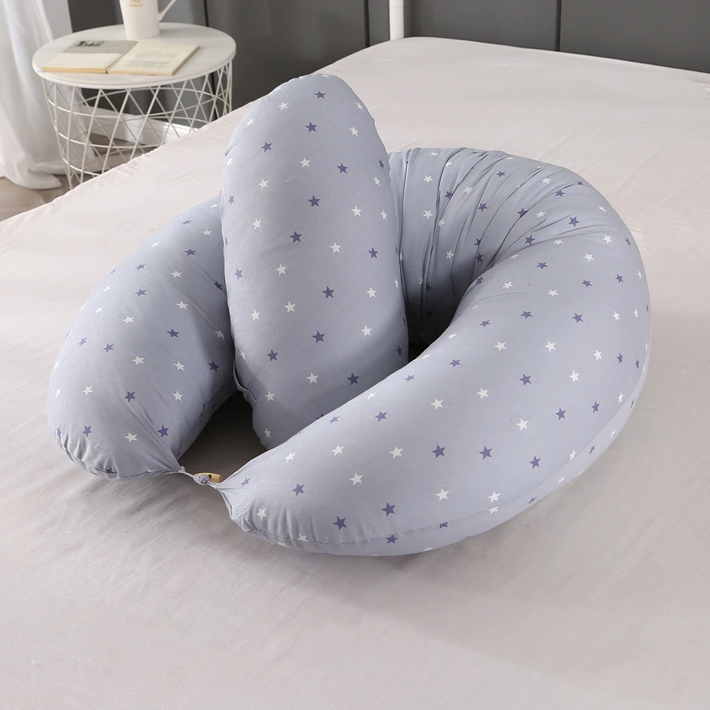 Customized Mommy Support Breastfeeding Pillow Multifunctional Baby Feeding Nursing Pillow For Tummy Time