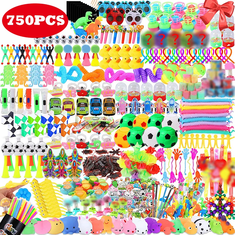 Fidget Toy Pack Party Favors Toys Assortment for Kids Carnival Prizes, Classroom Rewards,Pinata Stuffers