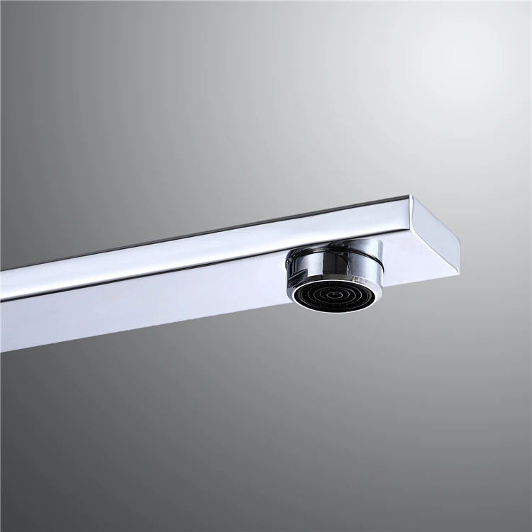 High quality deck mounted single handle hot cold water kitchen faucet sink mixer tap