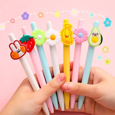 Wholesale Plastic Advertising Ball Pen Custom LOGO Cartoon Cute Promotional Gift