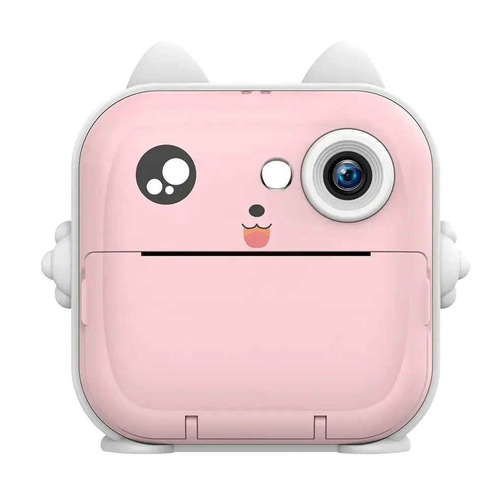 Boy Girls Birthday Gift Video Recording 1080P Instant Printer Camera Mini Children Kids Camera