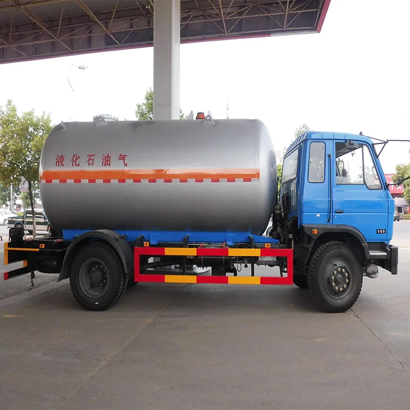 DONGFENG 4x2 6 колес 15000 л 15 м3 транспортное средство для Перевозки сжиженного нефтяного газа транспортер перевозки