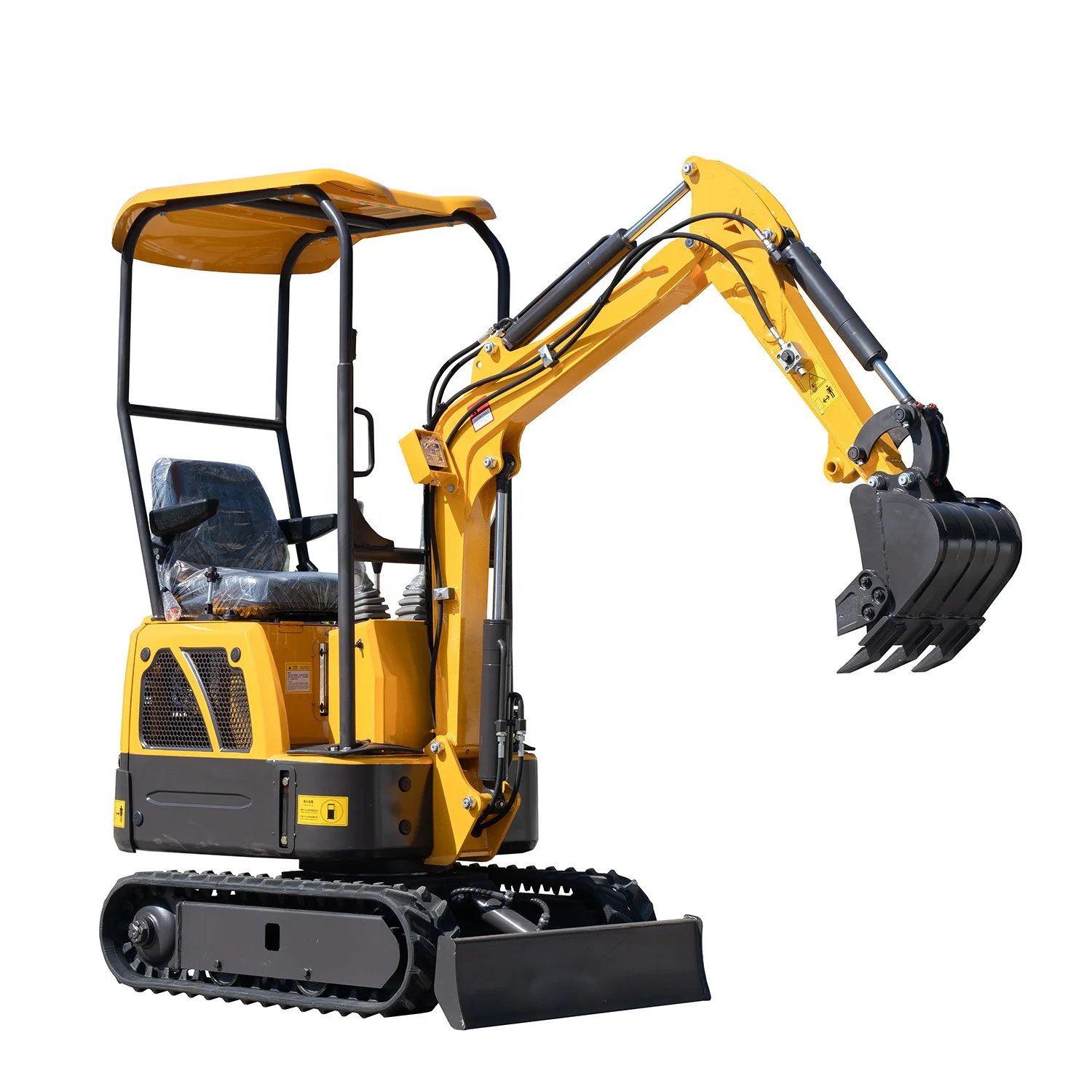 Mini Excavators Machine 1t 2t 3t 4 5 Ton Small Crawler Bagger Digger 1Ton Mini Excavator  with cheap price