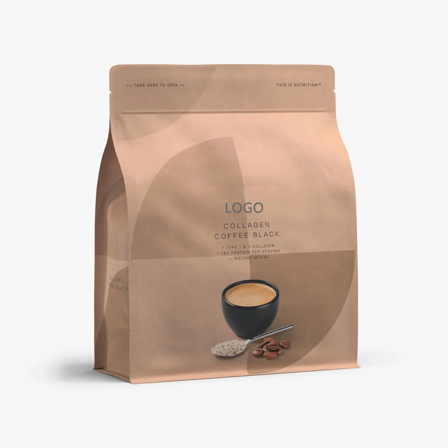 Самый популярный высококачественный частный бренд OEM ODM черный мгновенный кофейный порошок оптом