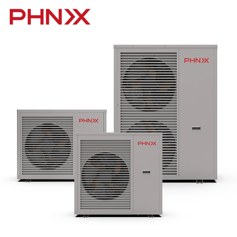 PHNIX Monoblock R32 Evi 20 кВт воздушно-водяной тепловой насос 10 инвертор Китай Bomba de