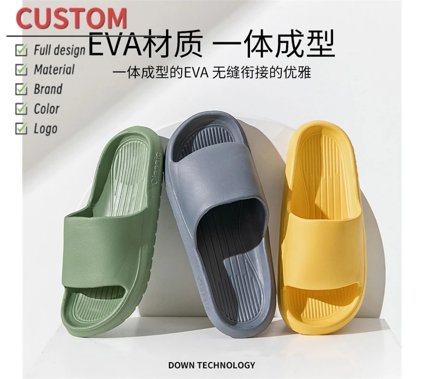 fashional luofu with great price Electrically Heated beach slippers outdoor mens slides slipper custom shoes sneaker