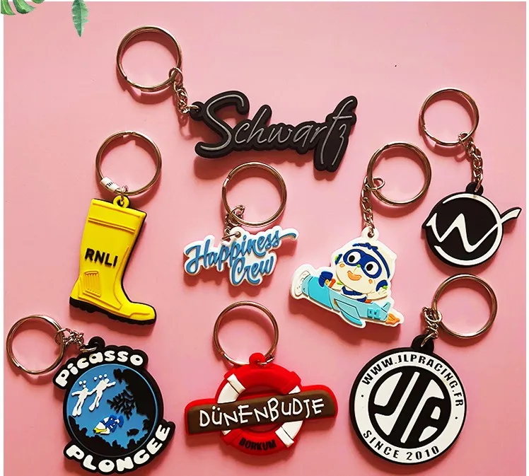 keychain  GamePad 11 cartoon figure keyrings magic  key chains cute key holder fit kids children bag trinket custom wholesale