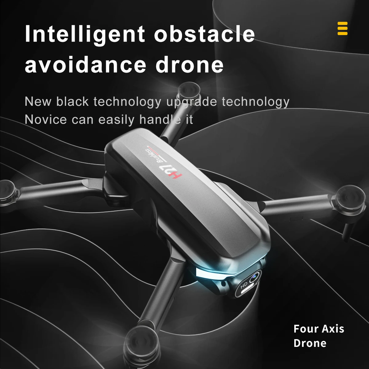 6-axis Drone Optical Flow RC Drone with 4K Camera Brushless Electric Machine Foldable WIFi Drone