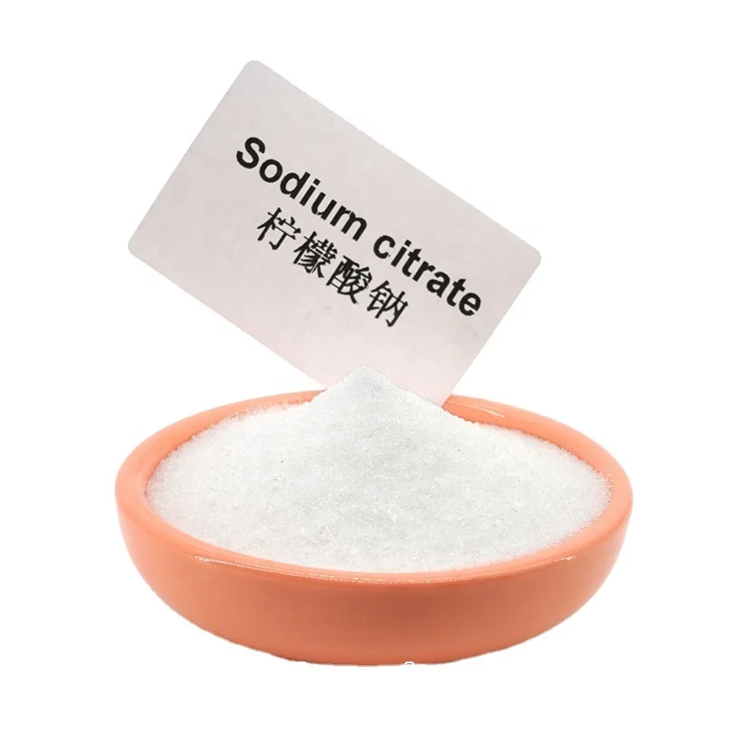 good quality Factory price food grade acid regulations powder sodium citrate good quality