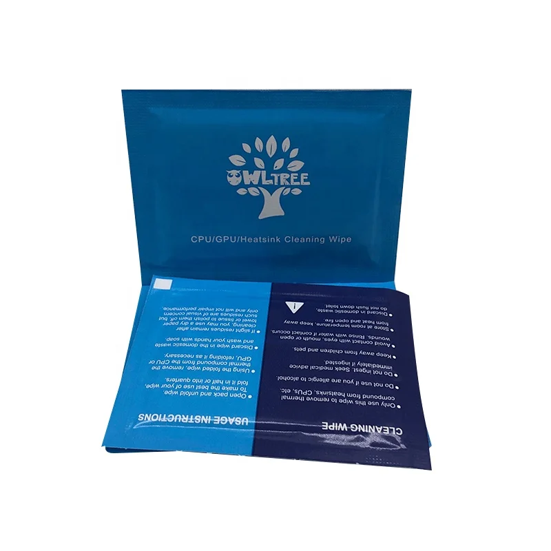 Individually Packaged Care Touch Screen/ Lens Wipe Custom Logo Disposable Computer Cleaning Wipes