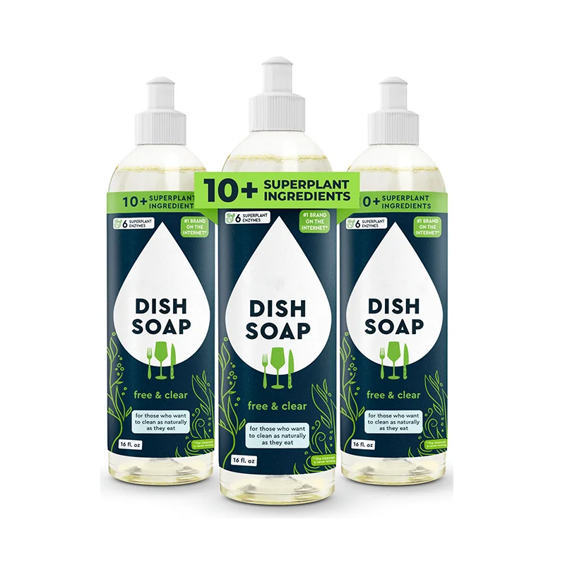 New Selling 9g Bottle Packaging Eco Friendly Nature Detergent Detergent Washing Dishwashing Soap Liquid Detergent