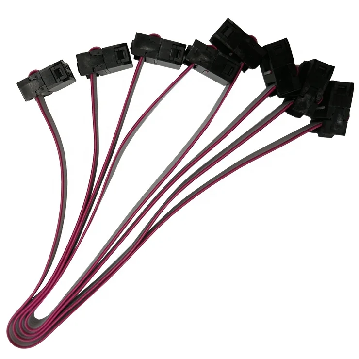 Изготовленный На Заказ 2651 #20 ~ 28 серого и красного цветов гибкий плоский кабель Размеры: 2 3 4 5 6 7 8 9 10 12 14 15 16 18 20 24 30 40 булавки ленточный pin-кабели