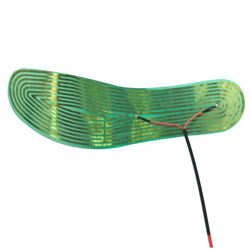 Low Voltage Flexible Shoe Insole warming pad Car mirror heater Polyester Film Heater