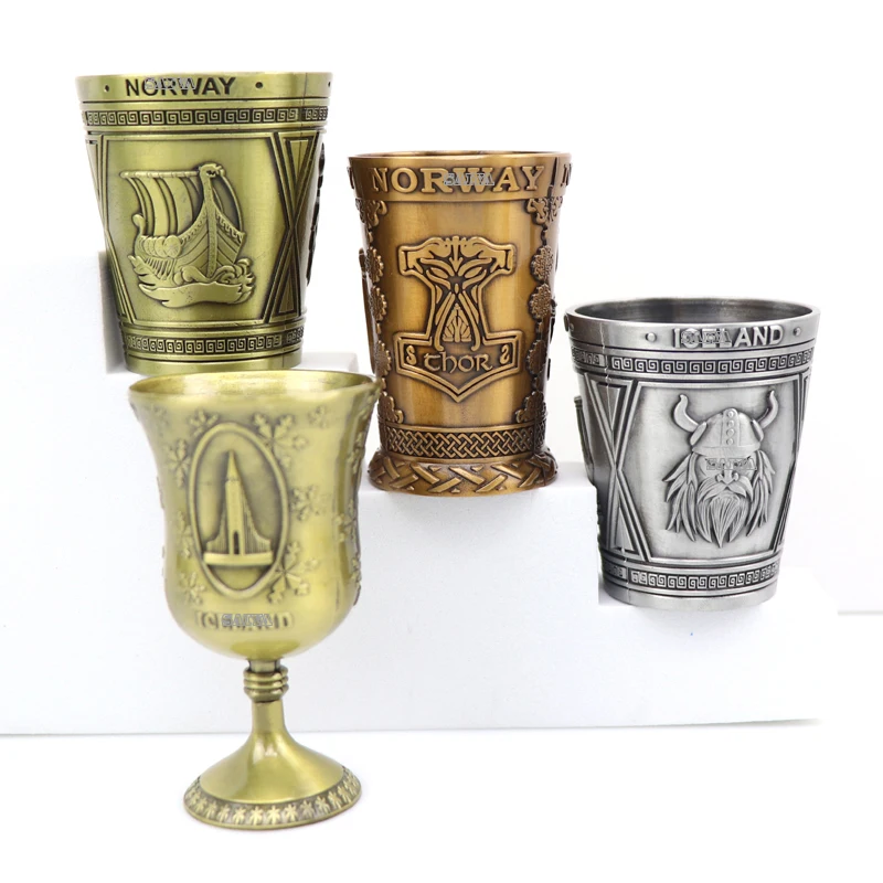 Factory Directly Price Personalized Design Zinc Alloy Tourist Souvenir Custom Metal Shot Glass