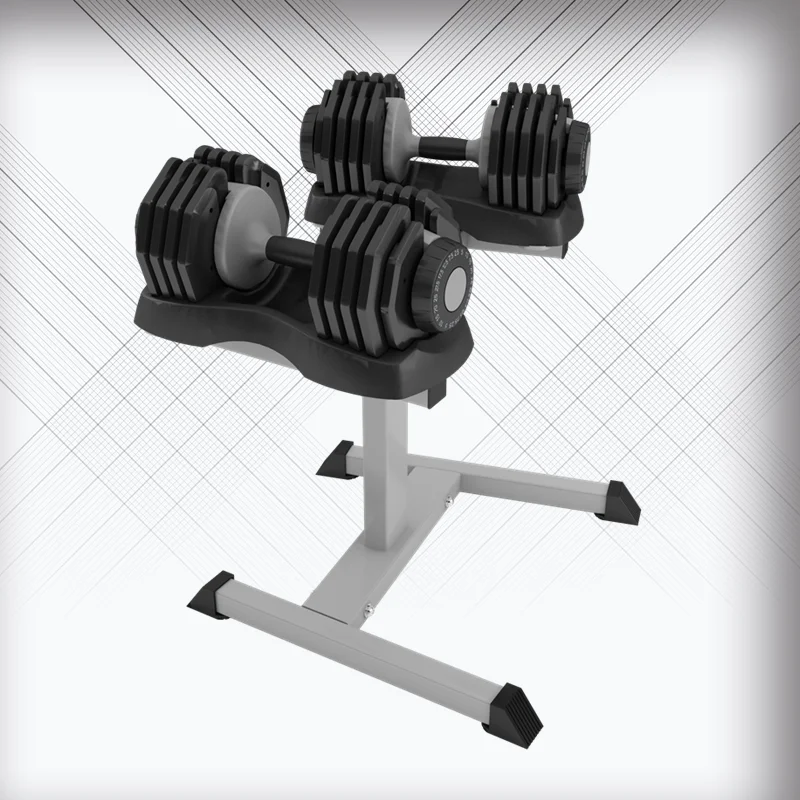 Fitness Equipment Adjustable Dumbbells Home Exercise Gym Equipment Fitness Manufacturer Sport Machine Fitness Dumbbells Rack