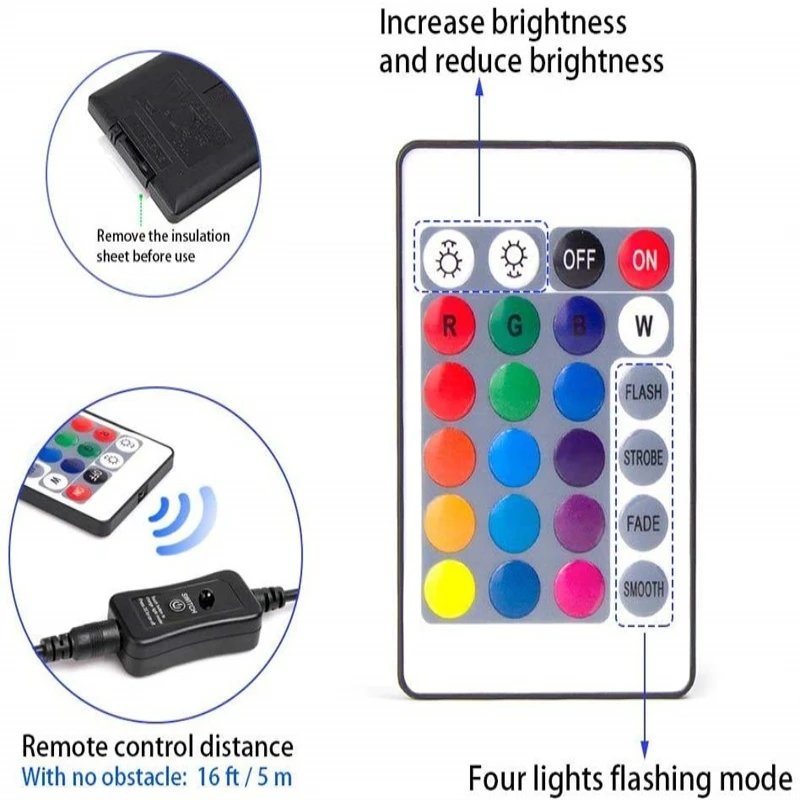 Garden Aquarium Spotlight Waterproof IP68 12v LED Underwater Light For Landscape Garden Pool Aquarium Fish Tank