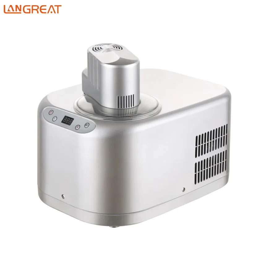 ICM-25A 1.5L homemade ice cream maker with compressor cooling