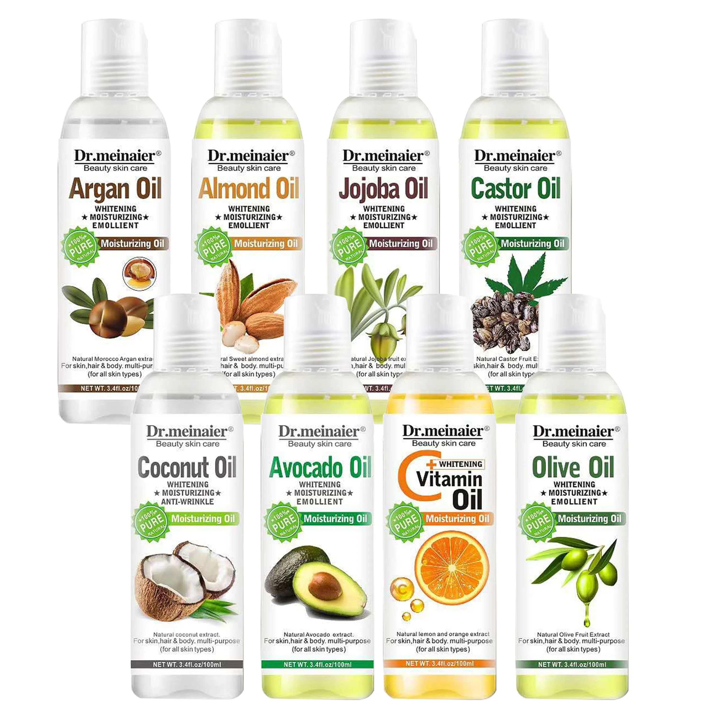 Beauty Skincare 100% Pure Natural Whitening Argan Oil Anti Wrinkle Moisturizing Smoothing Face Body Massage Essential Oil