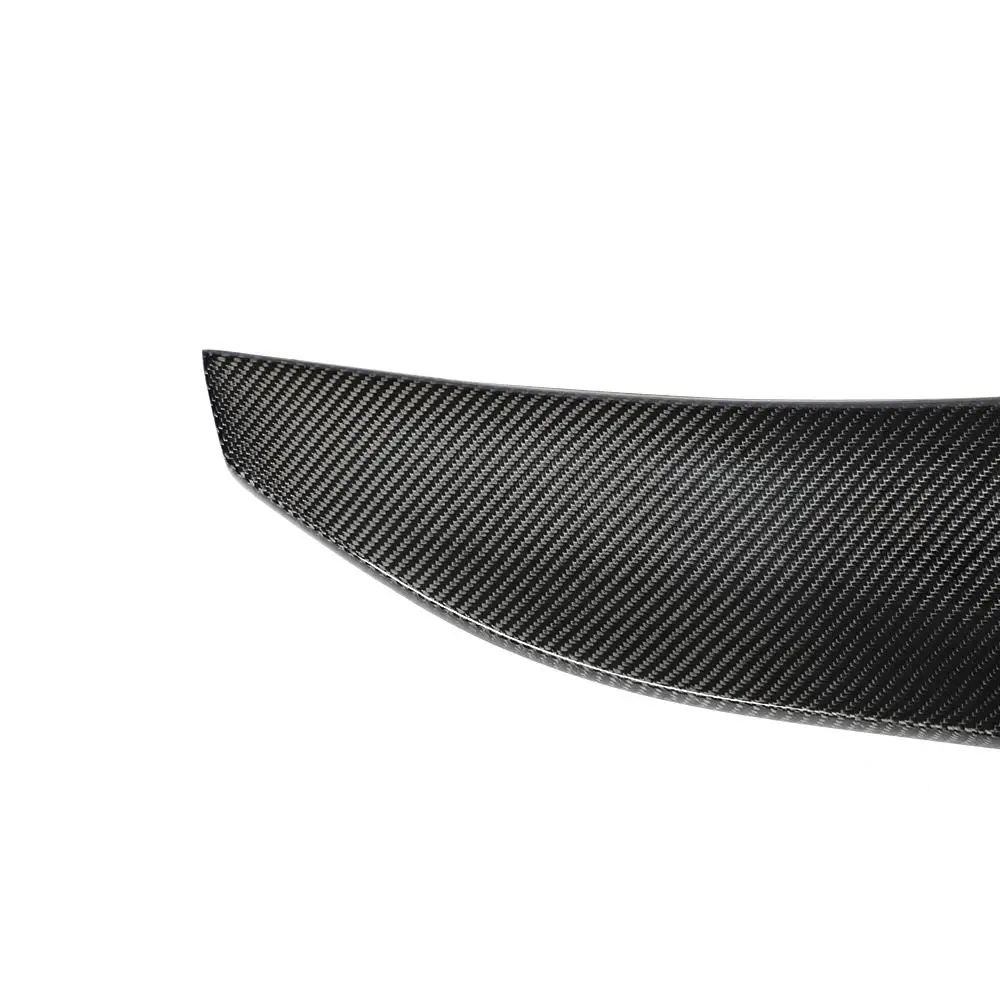 For Audi A6 C6 Carbon Fiber Rear Trunk Roof Spoiler 2008-2011