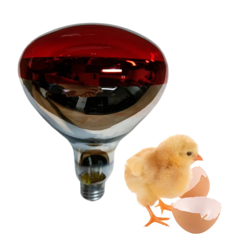 Fast shipping Incandescent Bulb R125 E27 Infrared Heating widely used in scene incandescent bulb