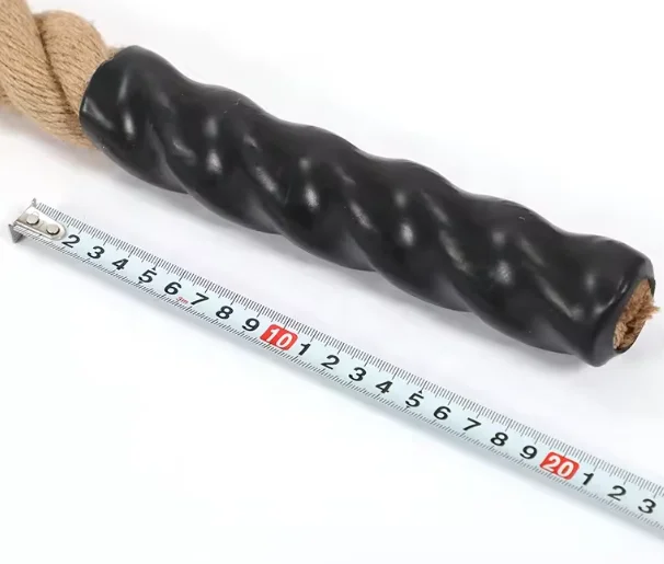 Gym Power Hemp Battle Rope 38mm for Training Jute Climbing Rope