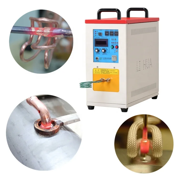 Portable high frequency induction heating machine 15kw induction heater