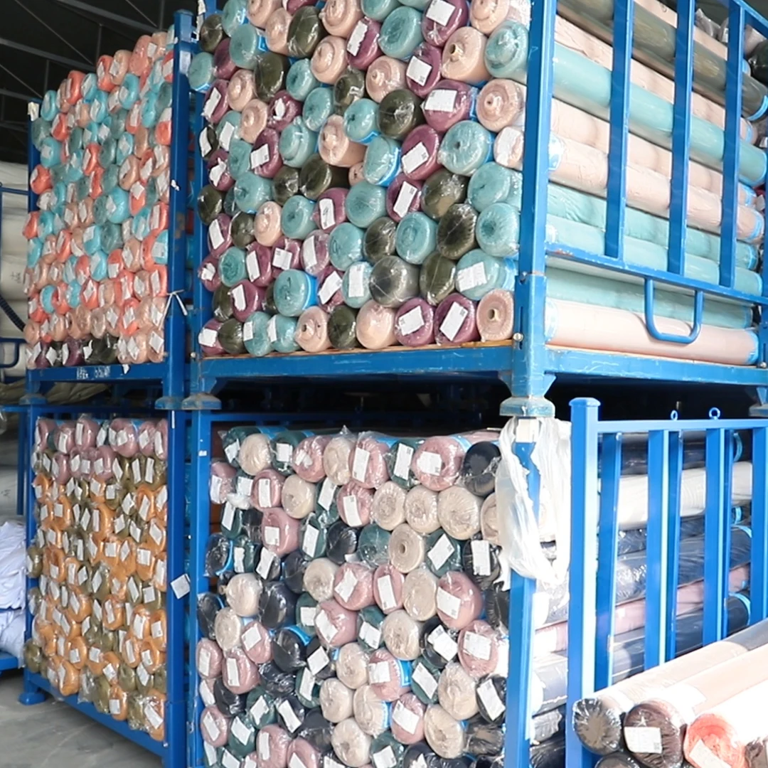 In Stock Stretch Knitted Polyester Cotton Spandex 4-way Stretch Blank Grey Poly Fabric for Printing