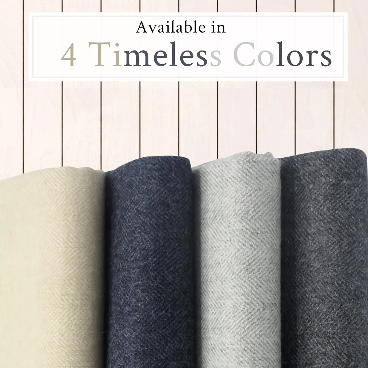 100% Genuine Baby Alpaca Classic Scarf for Woman and Men Hypoallergenic Sustainably Warm Cozy Pure Peru Alpaca Scarf