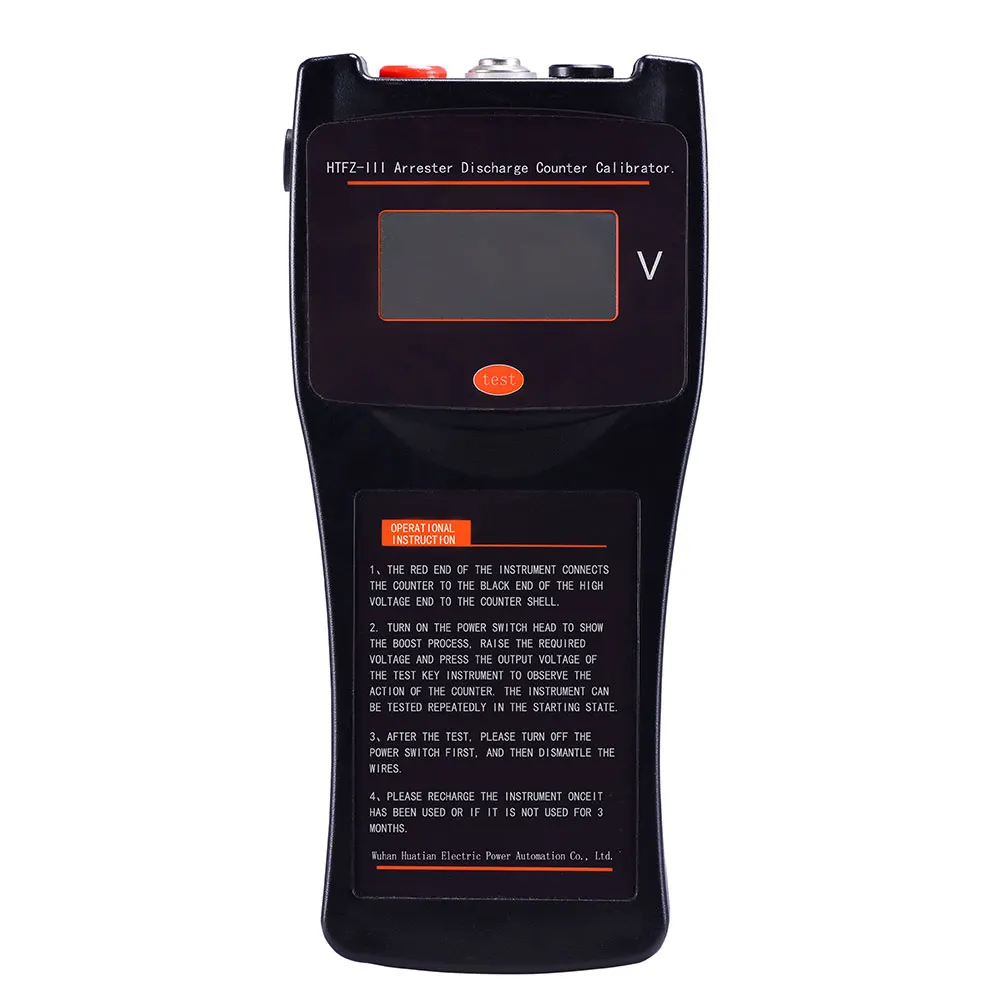 UHV-546 Arrester Discharge Counter Calibrator With Rechargeable Battery