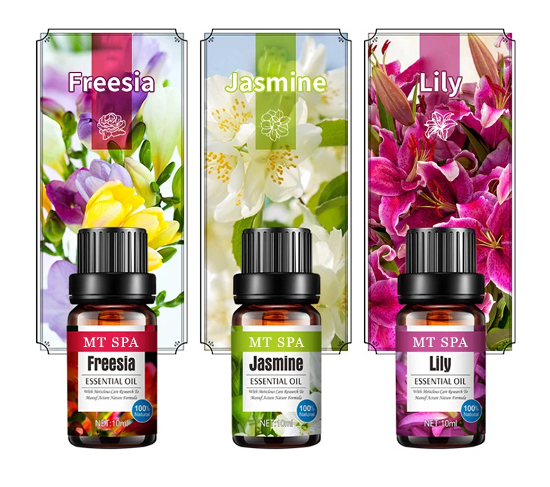 
pure flower oil ordor remove Humidifier oil Cold Pressed create mood aromatherapy oil premium grade flower flavor 