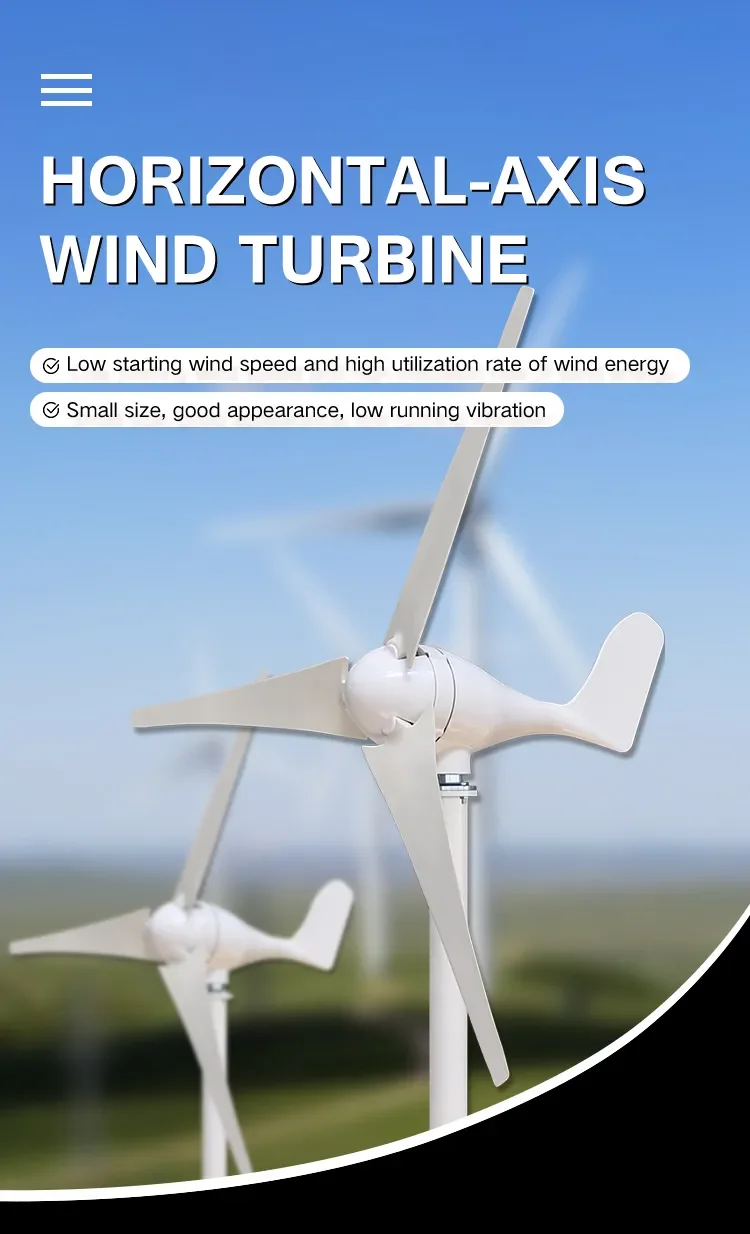 Home Wind turbine  S/S4-100W /200W,/300W/400W Horizontal Wind Turbine,Free Shipping Wind Turbine