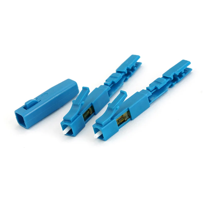 Factory wholesale low insertion loss LC UPC tap cable quick assembly LC optical fiber quick connector