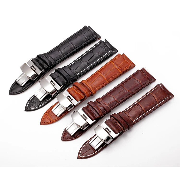 full genuine leather watch band wrist strap leather strap for samsung watch